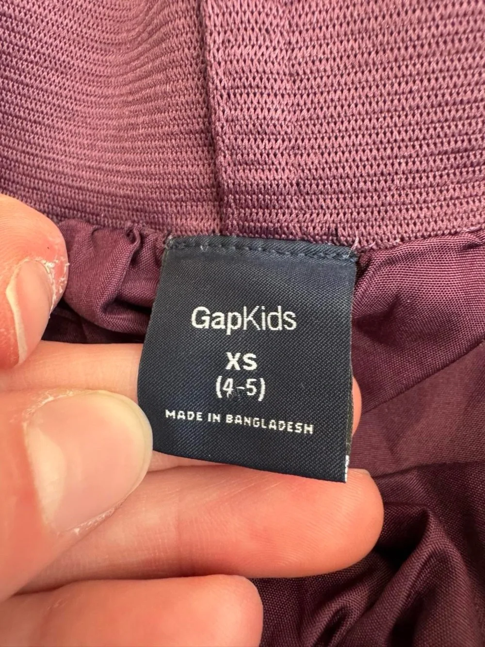 Gap Kids Girls Purple Floral Tiered Ruffle Skirt XS 4-5 Chiffon Y2K